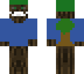Corona Tree Man | Minecraft Skin