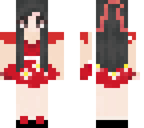 cueca dress red