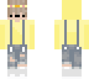 cutie boy on yellow