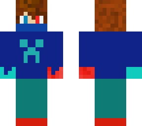 fire and ice ninja boy