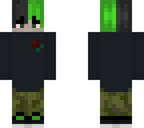 green and black boi