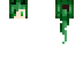 green long hair