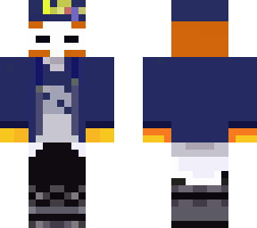 orange knight blue