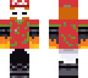 orange knight red