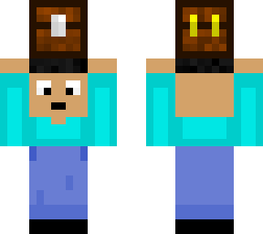 person holding chest