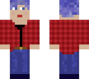 punk plaid person