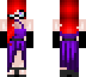 purple dress glasses