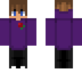 purple hooded skin xd