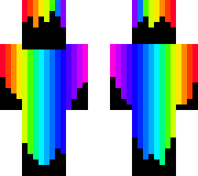 rainbow drip