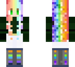 rainbow hair