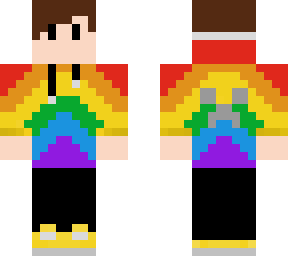 rainbow hoodie