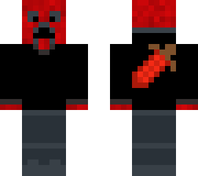 red creeper with hoodie