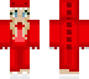 red dino onesie