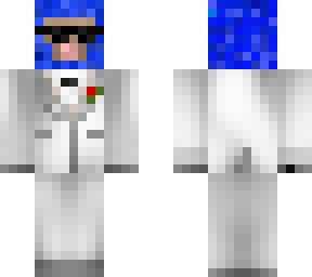 shep white suit