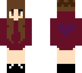 space bun girl with scrunchies