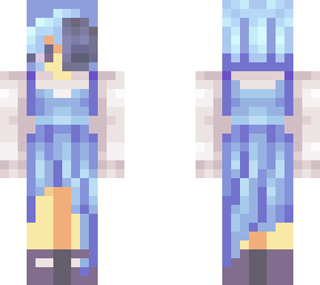 the lady in blue -ce-