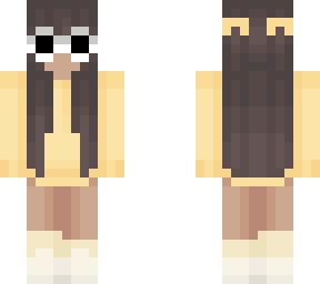 Yellow Clout Goggles Minecraft Skin
