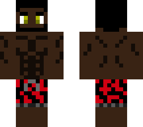black guy in trunks