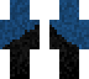 blue and black