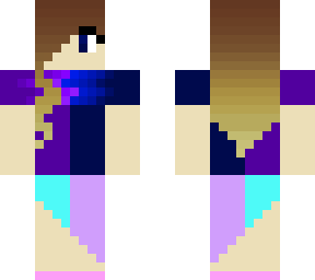 blue purple
