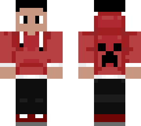 boy with red hoodie