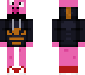 crazy pig in adidas hoodie but in a mask!