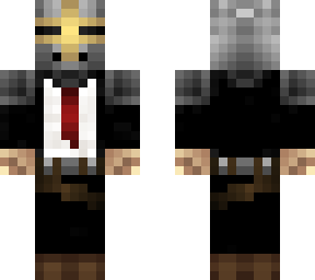 crusader in a suit