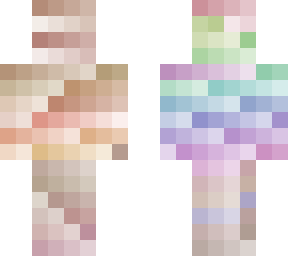dull pastel hair color pallet