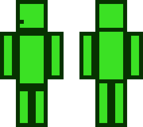 green box man