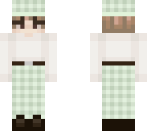 green plaid
