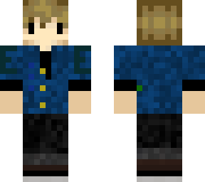 ***** blue suit + tie