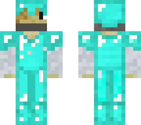 guy in diamond armor