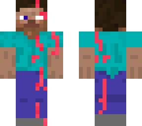 half steve half herobrine