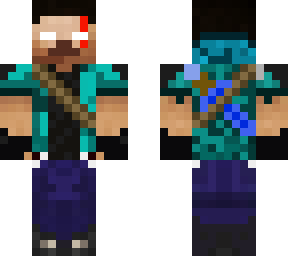 herobrine the cool god of war