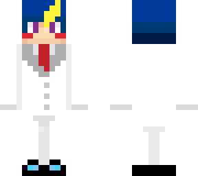 human funtime bonnie in a suit