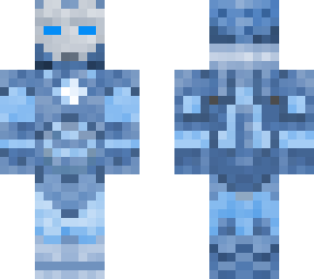 ironman silver foil style