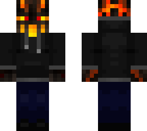 lava dragon (black hoodie)