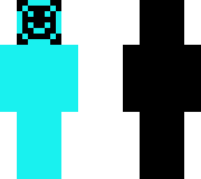 light blue person