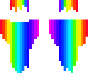 light rainbow drip