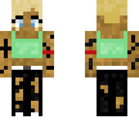 Light Skin Blonde Baddie | Minecraft Skin