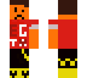 my roblox skin but he lost his arm without the cap