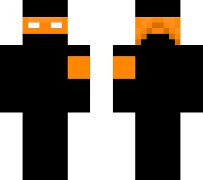 ninja turtle mask (orange arm strap)