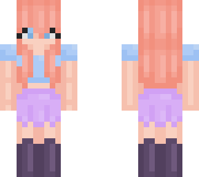 pink hair girl