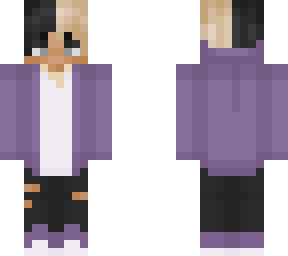 purple sweater