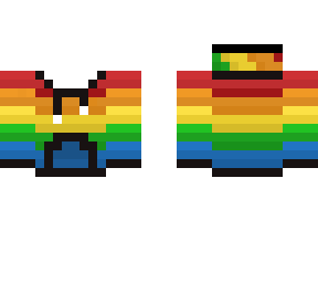 rainbow hoodie ob