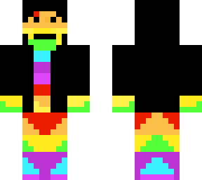 rainbow person