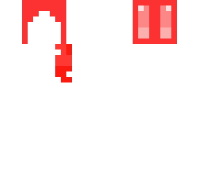 red ponytail template