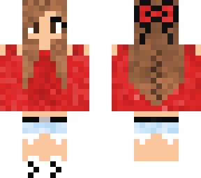 simple brown hair girl