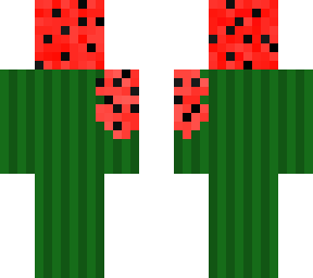 water melon with bitemark (request)