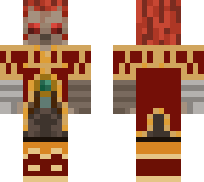 xernac: variant skin - (for a minecraft project by luketheanimator)